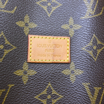 Louis Vuitton Saumur Handbag Monogram Canvas, Brown, Canvas, Shoulder Bag