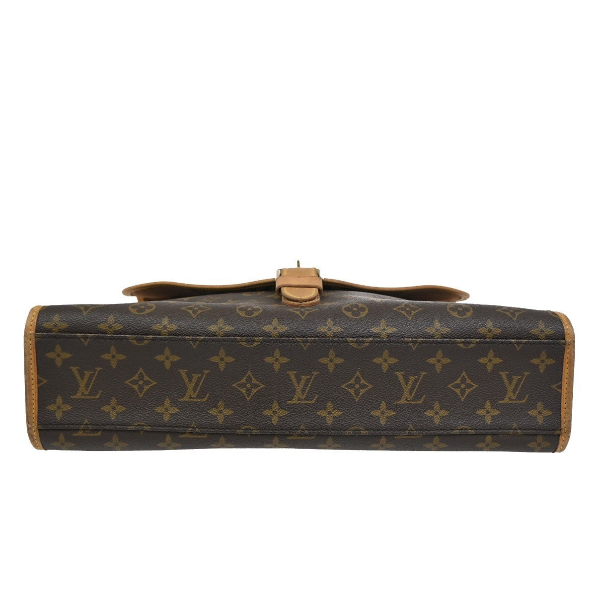 Louis Vuitton Beverly Briefcase Monogram Canvas, BROWN, CANVAS, Briefcase