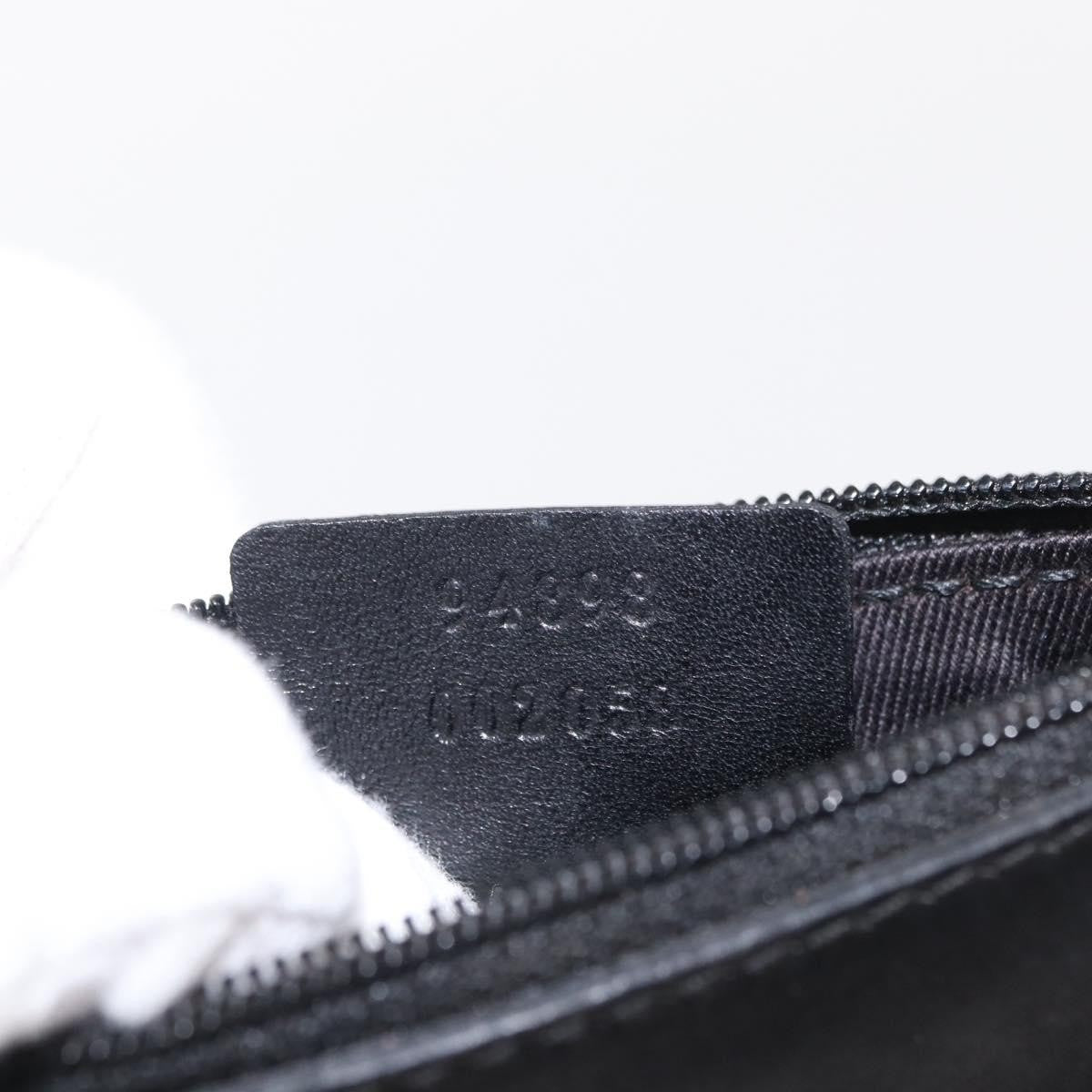 Gucci Vintage Handbag Canvas, BLACK, CANVAS, Handbag