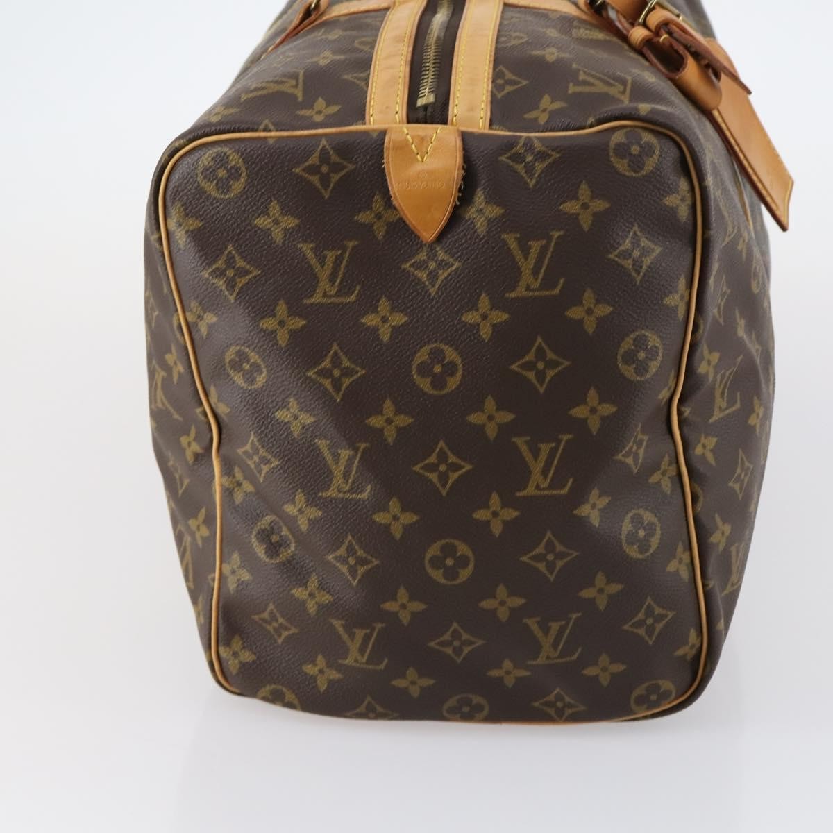 Louis Vuitton Sac Souple Handbag Monogram Canvas, BROWN, CANVAS, Travel bag