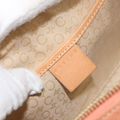 Celine C Macadam Shoulder bag Suede, ORANGE, SUEDE, Shoulder bag