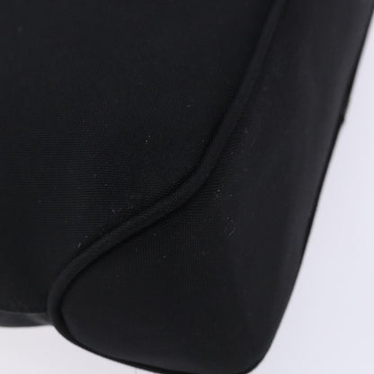 Salvatore Ferragamo Vala Shoulder Bag Canvas, BLACK, CANVAS, Shoulder bag