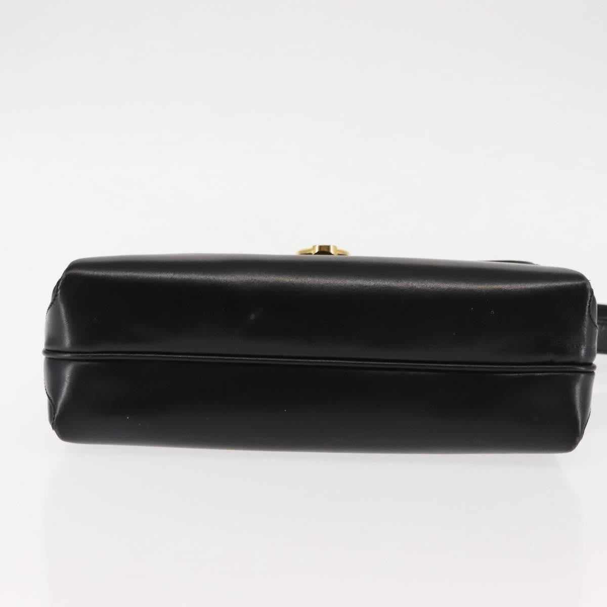 Gucci Vintage Shoulder Bag Leather, BLACK, LEATHER, Shoulder bag