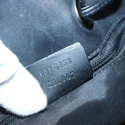 Gucci Miss Bamboo Bucket Bag GG Canvas, BLACK, CANVAS, Shoulder bag