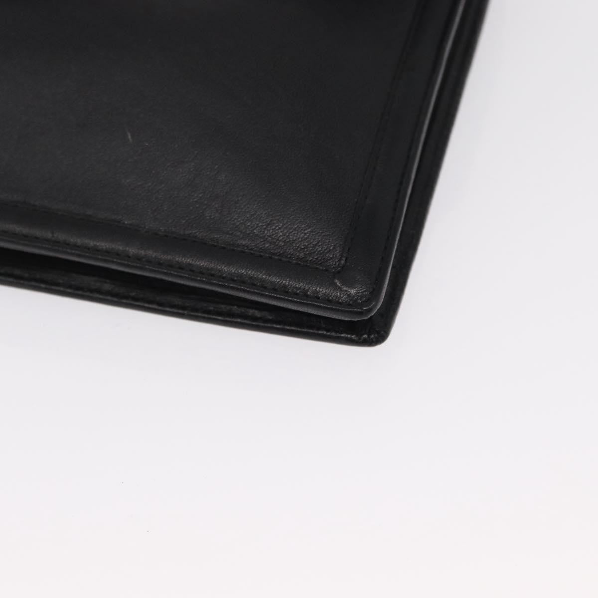 Christian Dior Clutch bag Leather, BLACK, LEATHER, Clutche & pouche