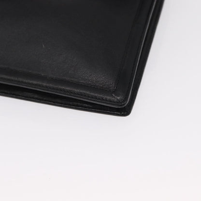 Christian Dior Clutch bag Leather, BLACK, LEATHER, Clutche & pouche