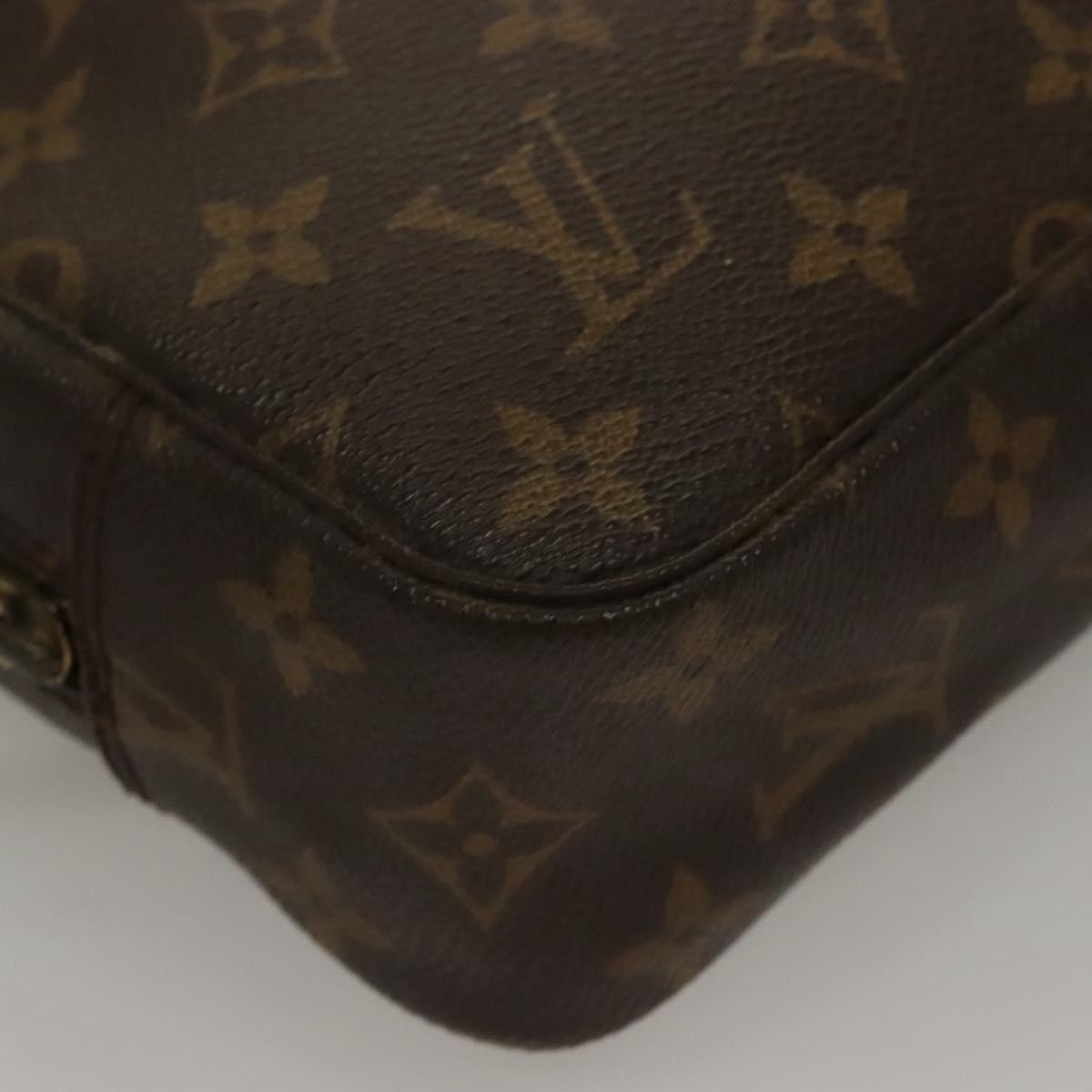 Louis Vuitton Trousse Toilette Monogram Canvas, BROWN, CANVAS, Clutche & pouche