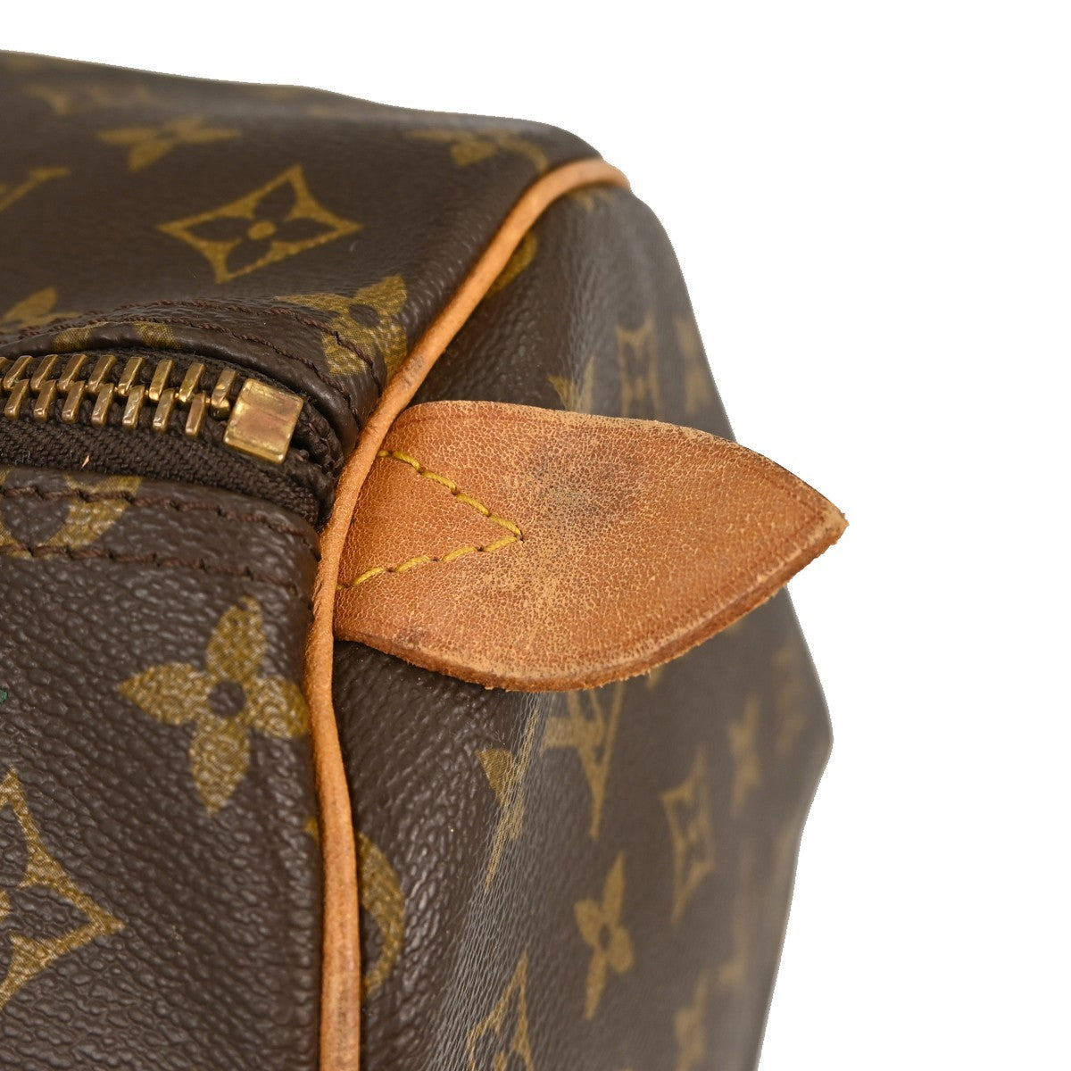 Louis Vuitton Keepall Bag Monogram Canvas, BROWN, CANVAS, Travel bag