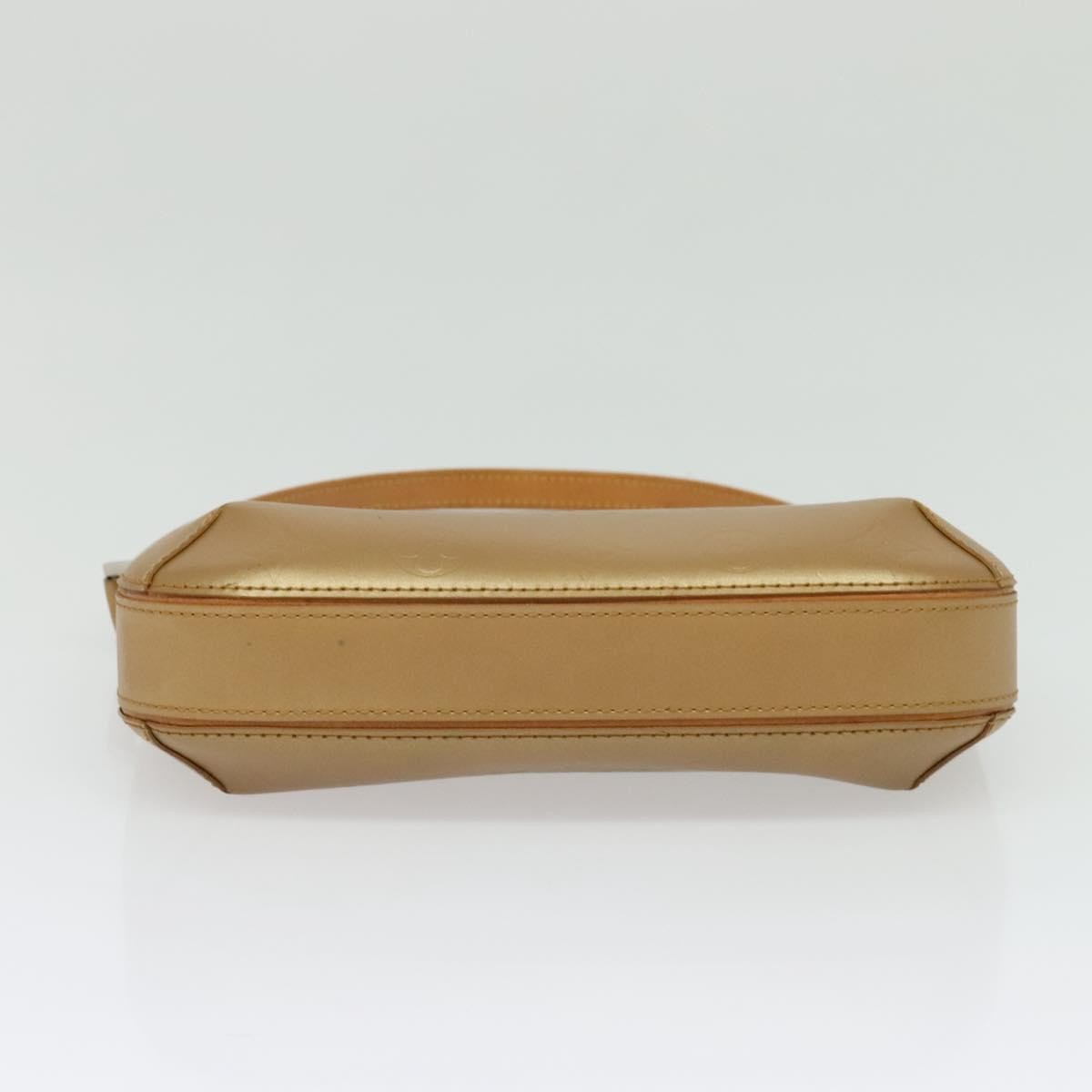 Louis Vuitton Mat Fowler Handbag Monogram Vernis, GOLD, LEATHER, Handbag