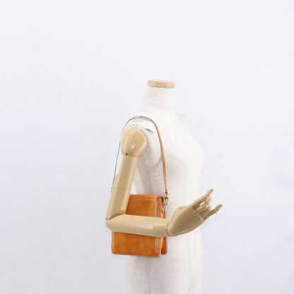 Louis Vuitton Mott Handbag Monogram Vernis, PINK, PATENT_LEATHER, Clutche & pouche