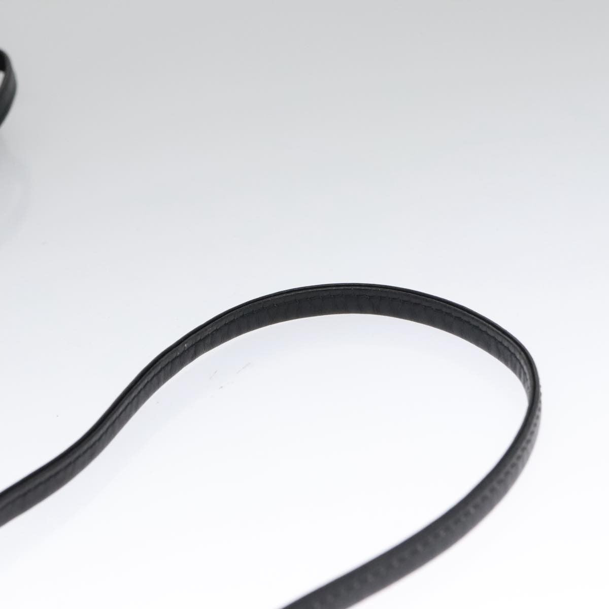 Christian Dior Vintage Trotter Crossbody Bag Diorissimo Coated Canvas, BLACK, CANVAS, Shoulder bag