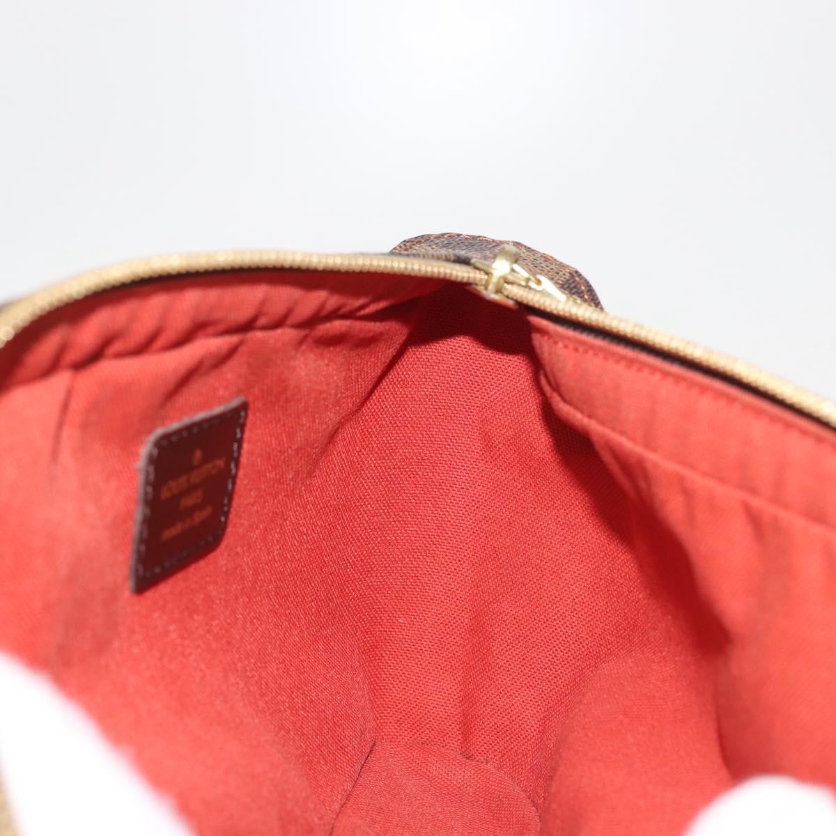 Louis Vuitton Geronimos Waist Bag Damier, BROWN, CANVAS, Shoulder bag