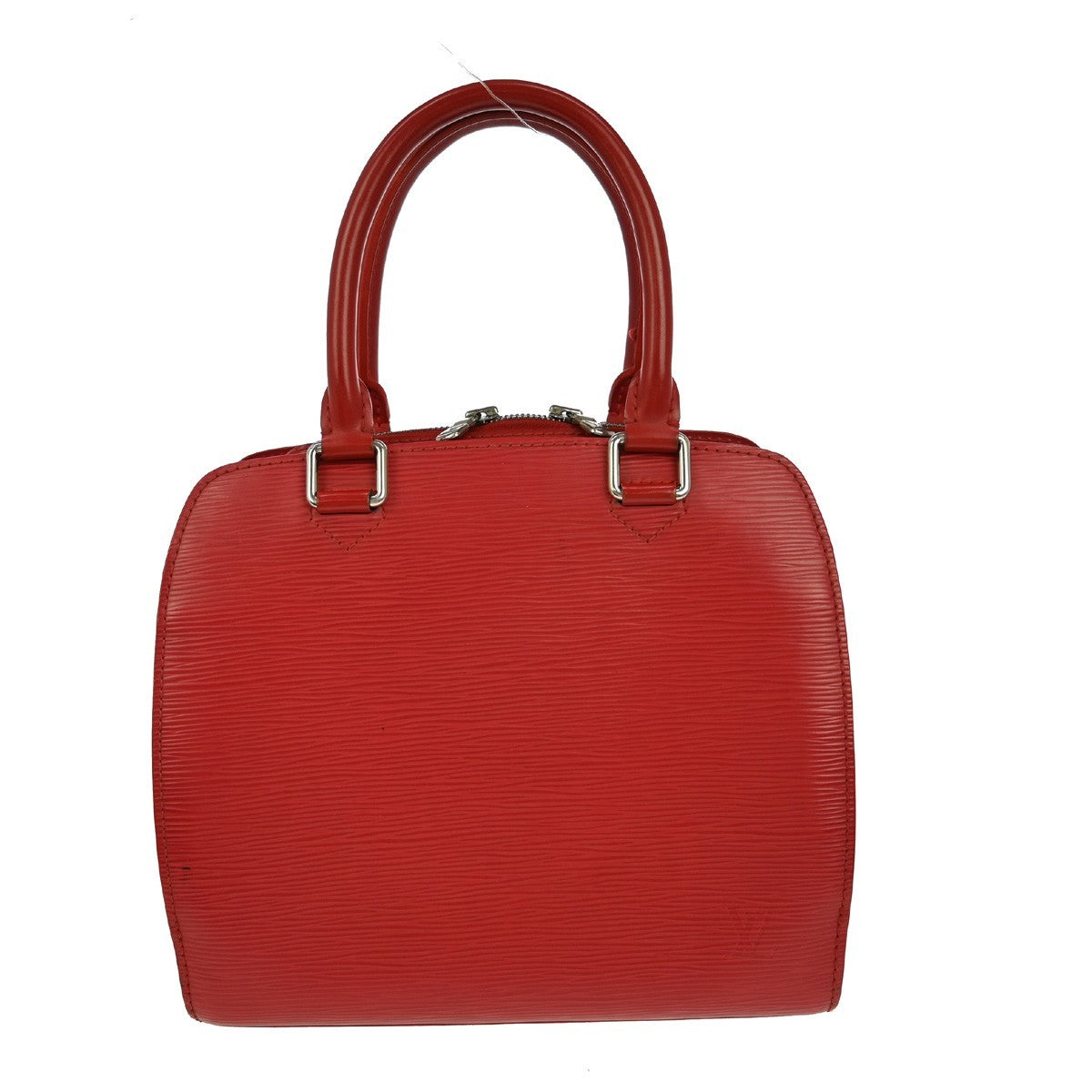 Louis Vuitton Pont Neuf Handbag Epi Leather, RED, LEATHER, Handbag