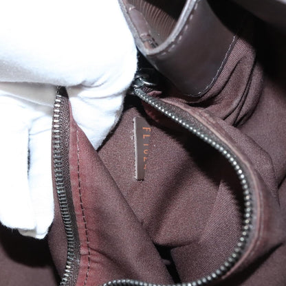 Louis Vuitton Mandara Handbag Epi Leather, BROWN, LEATHER, Shoulder bag