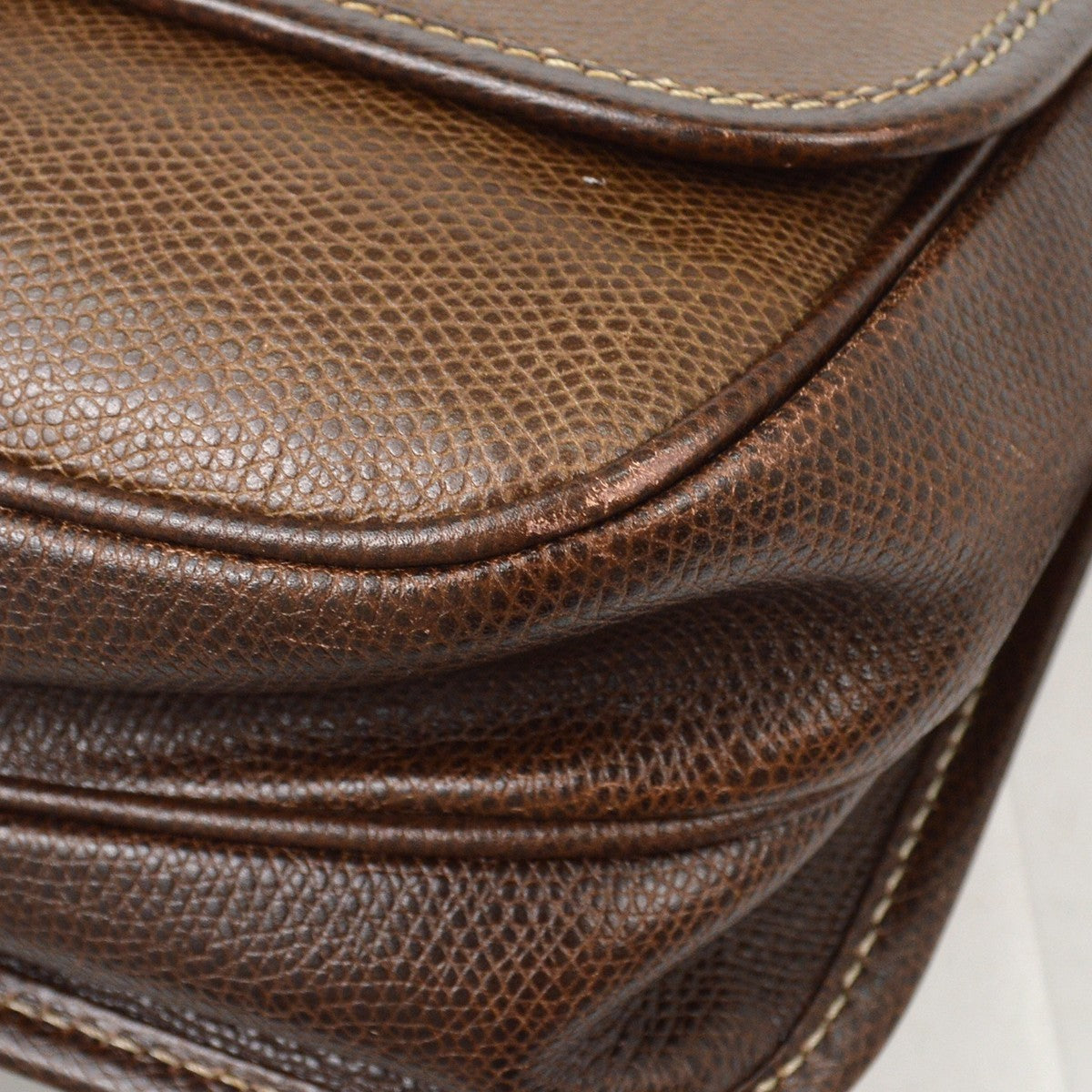 Loewe Vintage Shoulder Bag Leather, BROWN, LEATHER, Shoulder bag