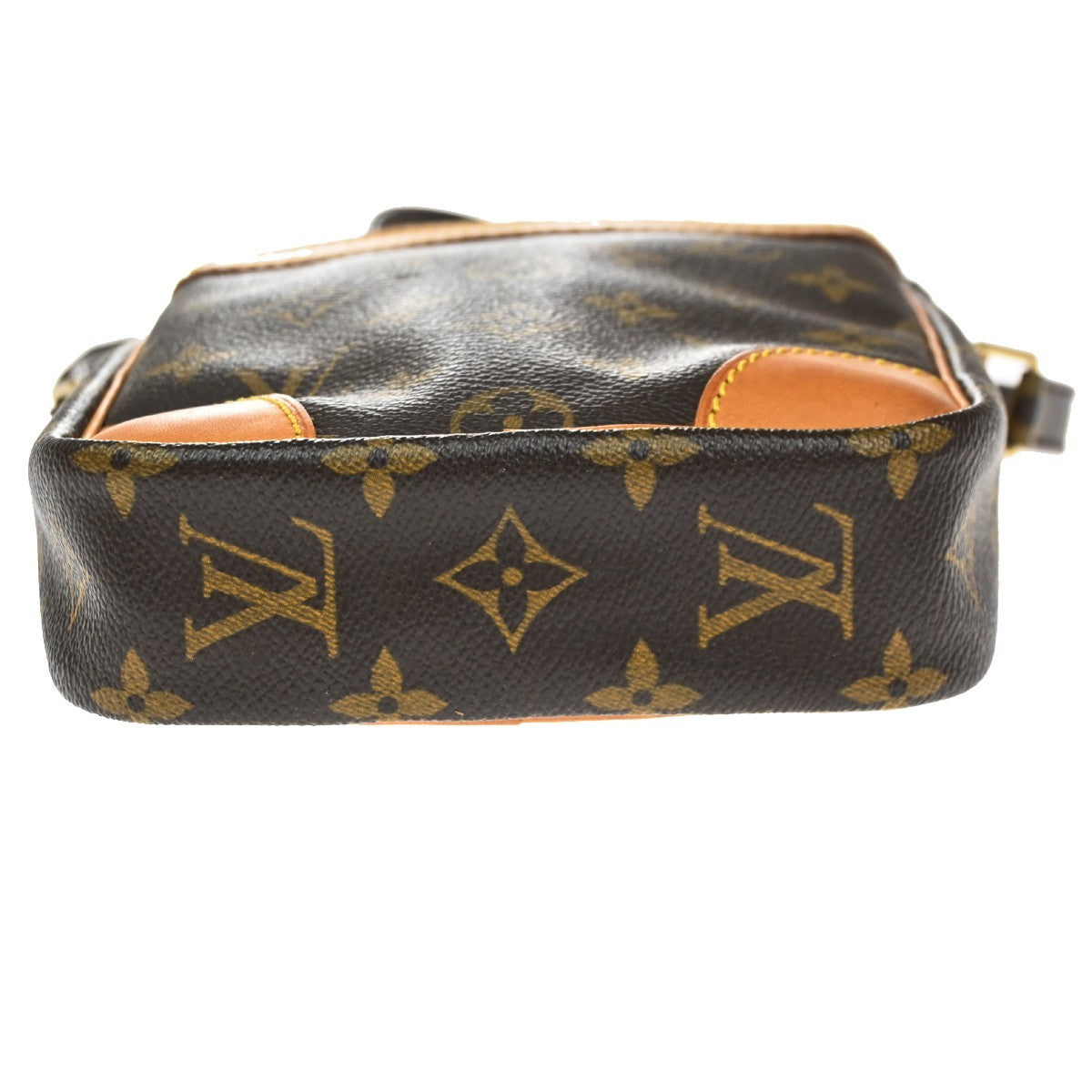 Louis Vuitton Danube Handbag Monogram Canvas, Brown, Canvas, Shoulder Bag