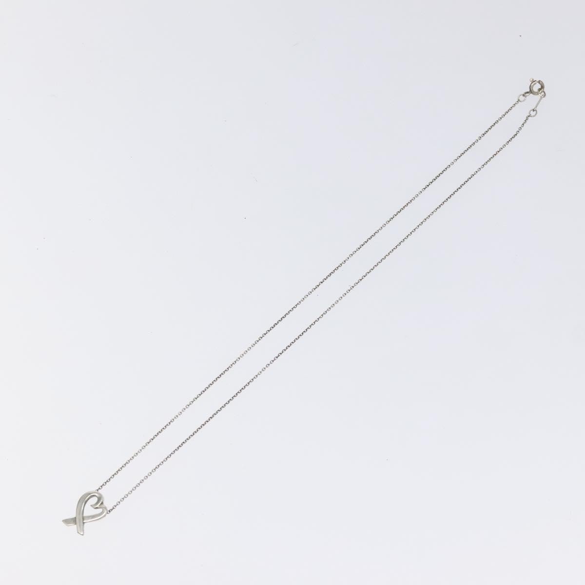 Tiffany & Co. Paloma Picasso Loving Heart Pendant Necklace Silver 925, SILVER, SILVER, Necklace