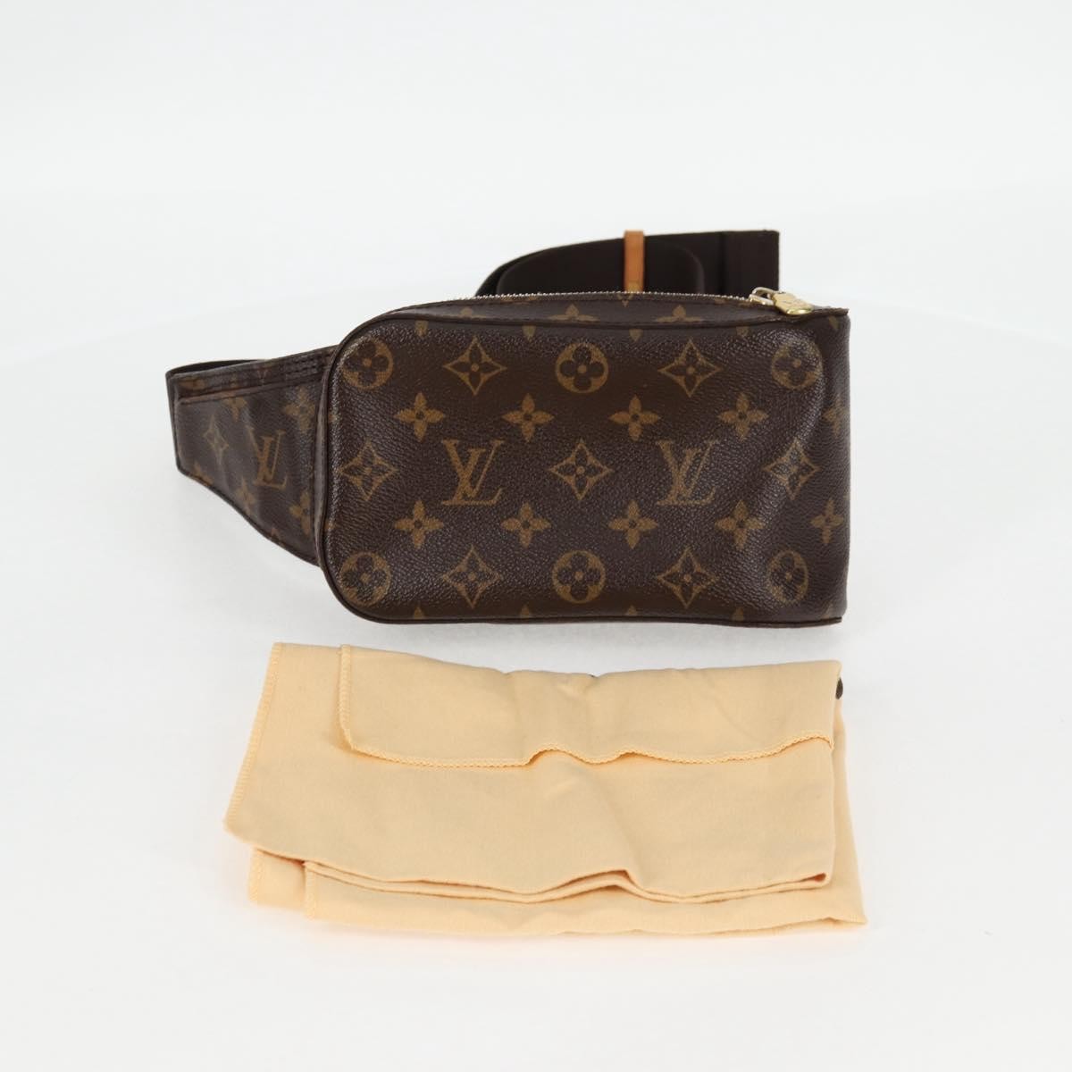 Louis Vuitton Geronimos Waist Bag Monogram Canvas, BROWN, CANVAS, Shoulder bag