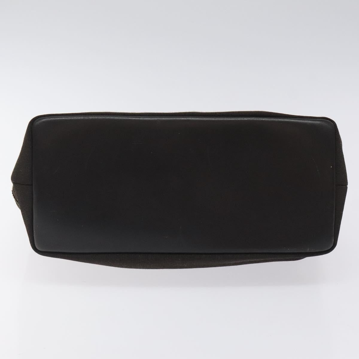 Salvatore Ferragamo Vala Handbag Canvas, BROWN, CANVAS, Handbag