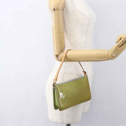 Louis Vuitton Lexington Pochette Monogram Vernis, Blue, Patent Leather, Clutch