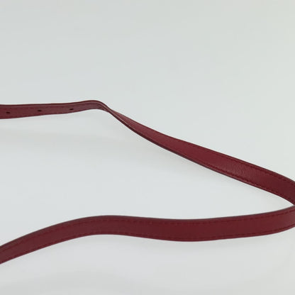 Balenciaga Triangle Duffle Bag Leather, RED, LEATHER, Handbag