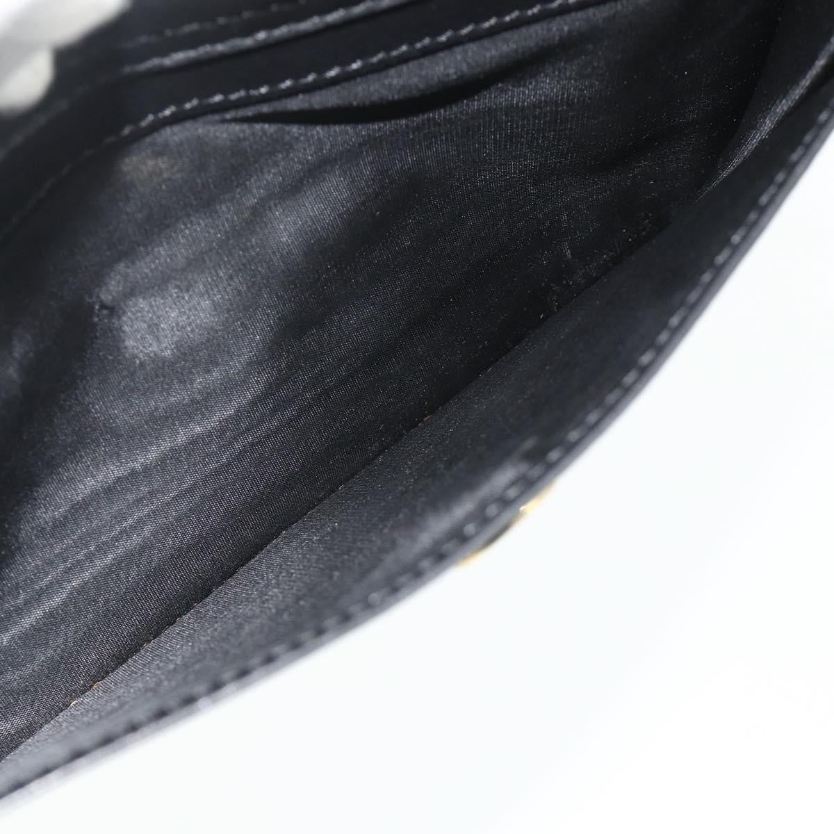 Celine Clutch Bag Leather, Black, Leather, Clutch