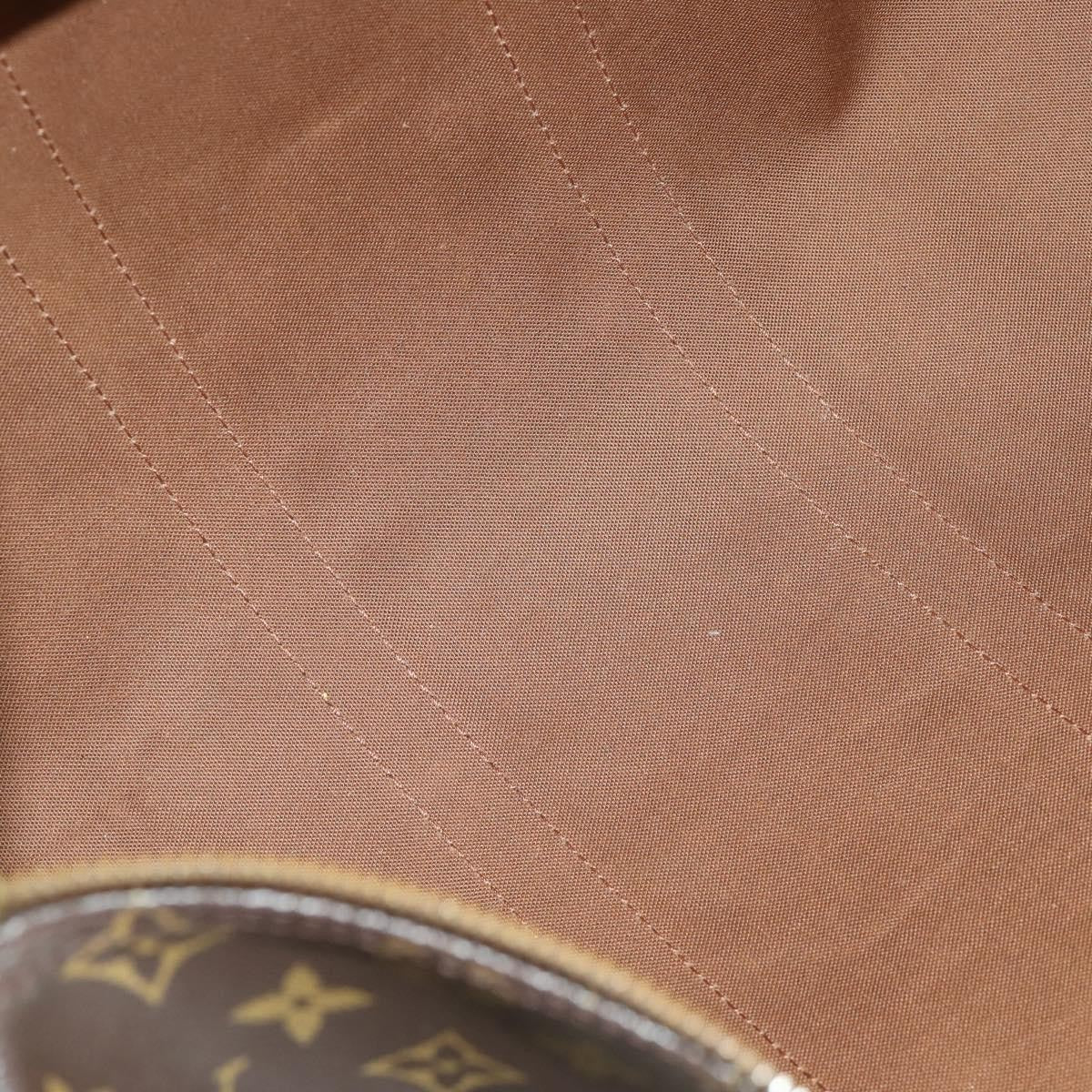 Louis Vuitton Keepall Bag Monogram Canvas, BROWN, CANVAS, Travel bag