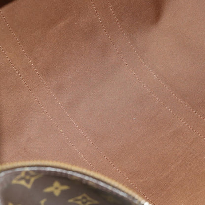 Louis Vuitton Keepall Bag Monogram Canvas, BROWN, CANVAS, Travel bag