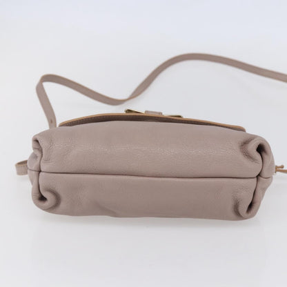 Chloe Lily Shoulder bag Leather, PINK, LEATHER, Shoulder bag