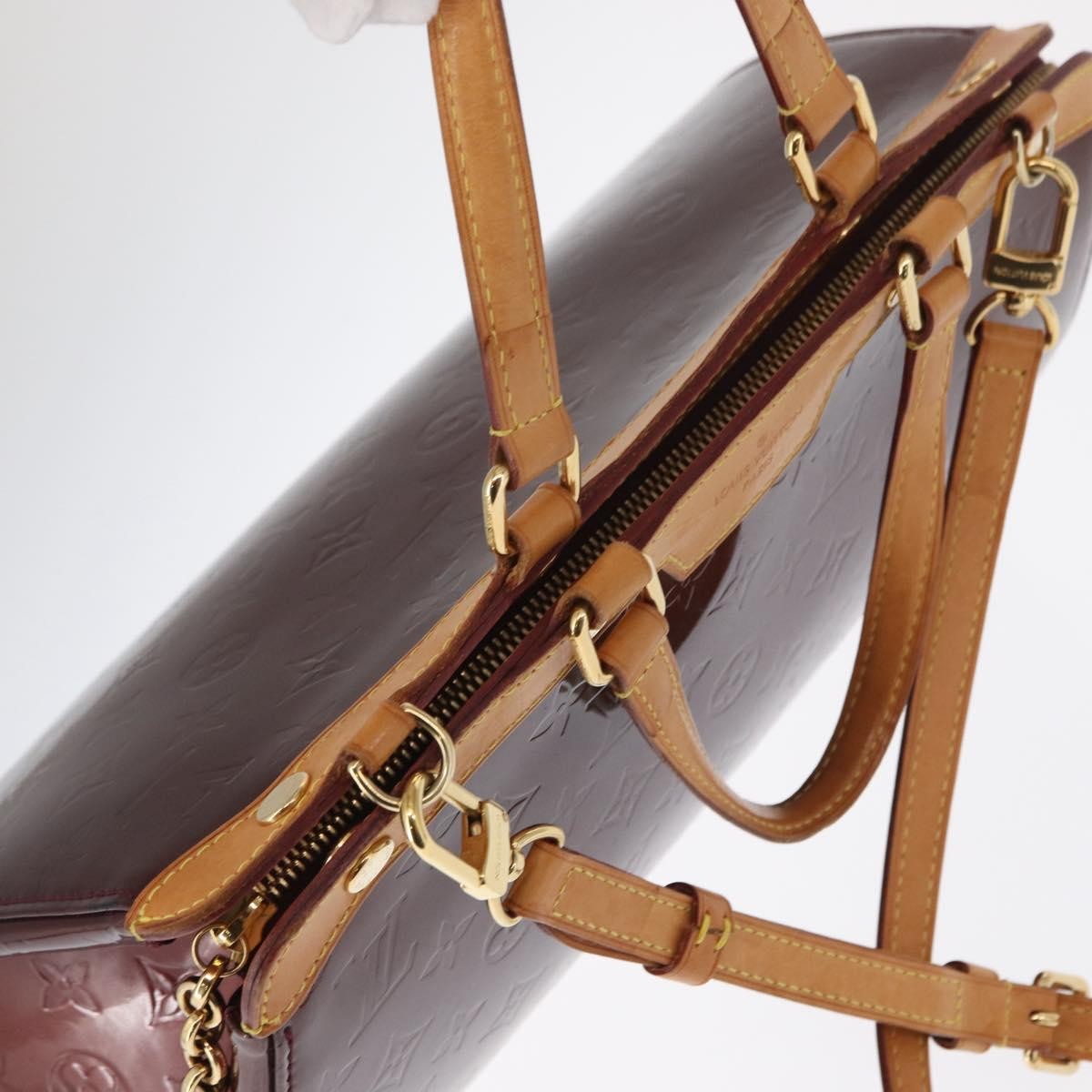Louis Vuitton Blair Monogram vernis, RED, PATENT_LEATHER, Handbag