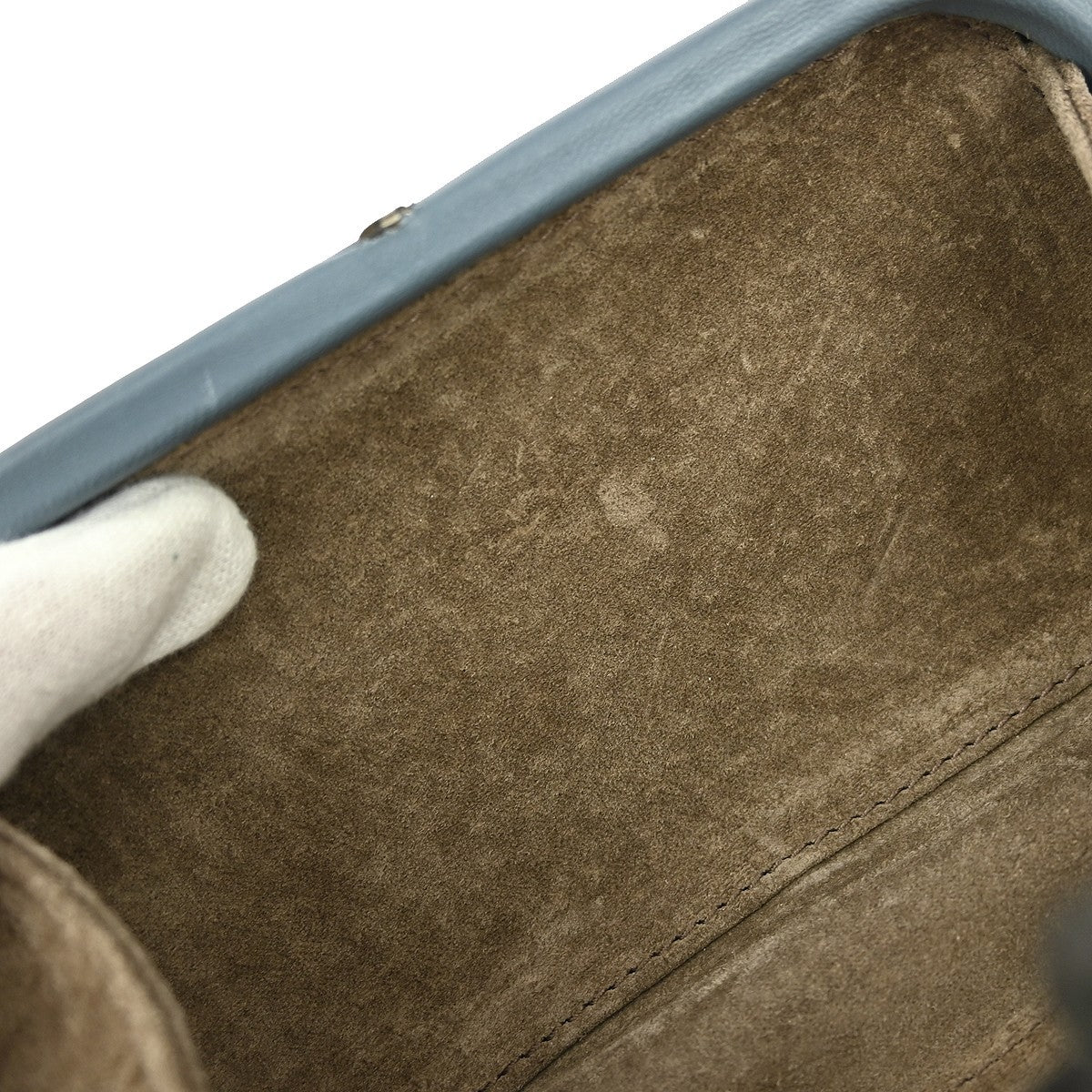 Bottega Veneta Box Knot Clutch Intrecciato Nappa, BLUE, LEATHER, Clutche & pouche
