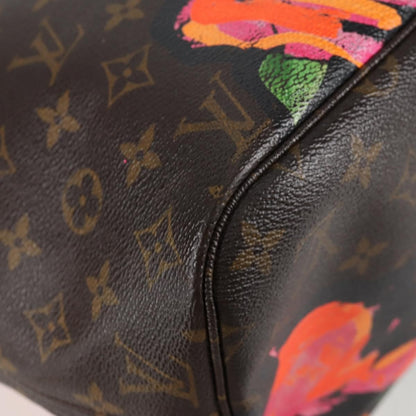 Louis Vuitton Neverfull NM Tote Limited edition printed canvas, BROWN, CANVAS, Tote bag