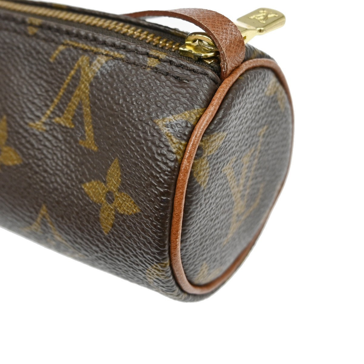 Louis Vuitton Papillon Pochette Monogram Canvas, BROWN, CANVAS, Clutche & pouche