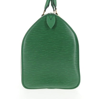 Louis Vuitton Speedy Handbag Epi Leather, GREEN, LEATHER, Handbag