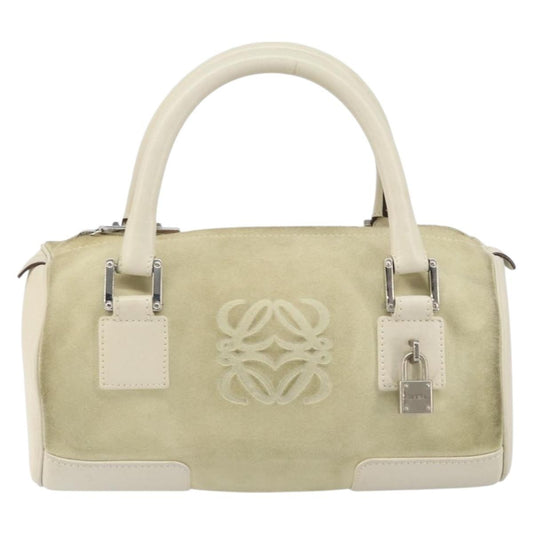 Loewe Amazona Bag Suede, BEIGE, SUEDE, Handbag