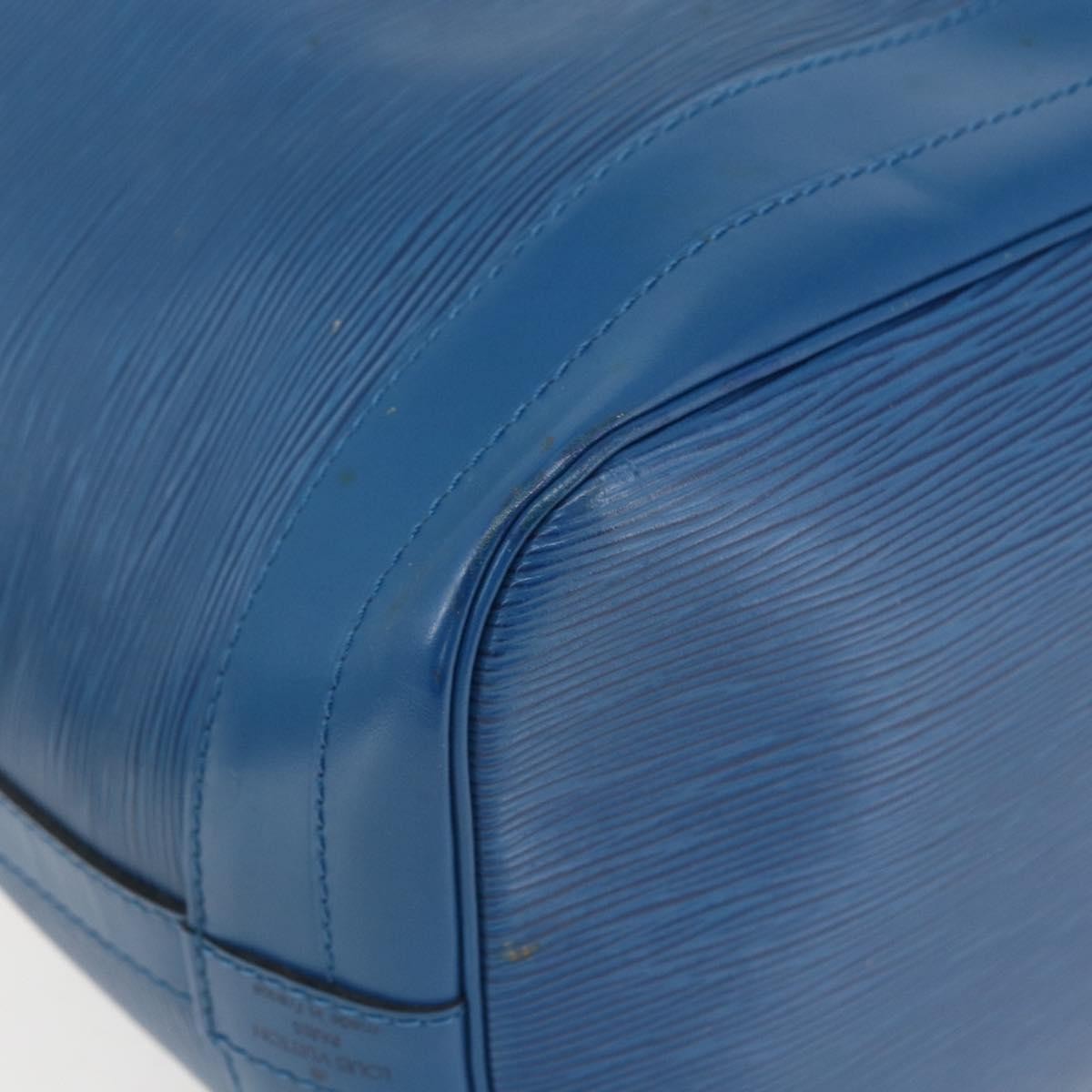 Louis Vuitton Noe Handbag Epi Leather, BLUE, LEATHER, Shoulder bag