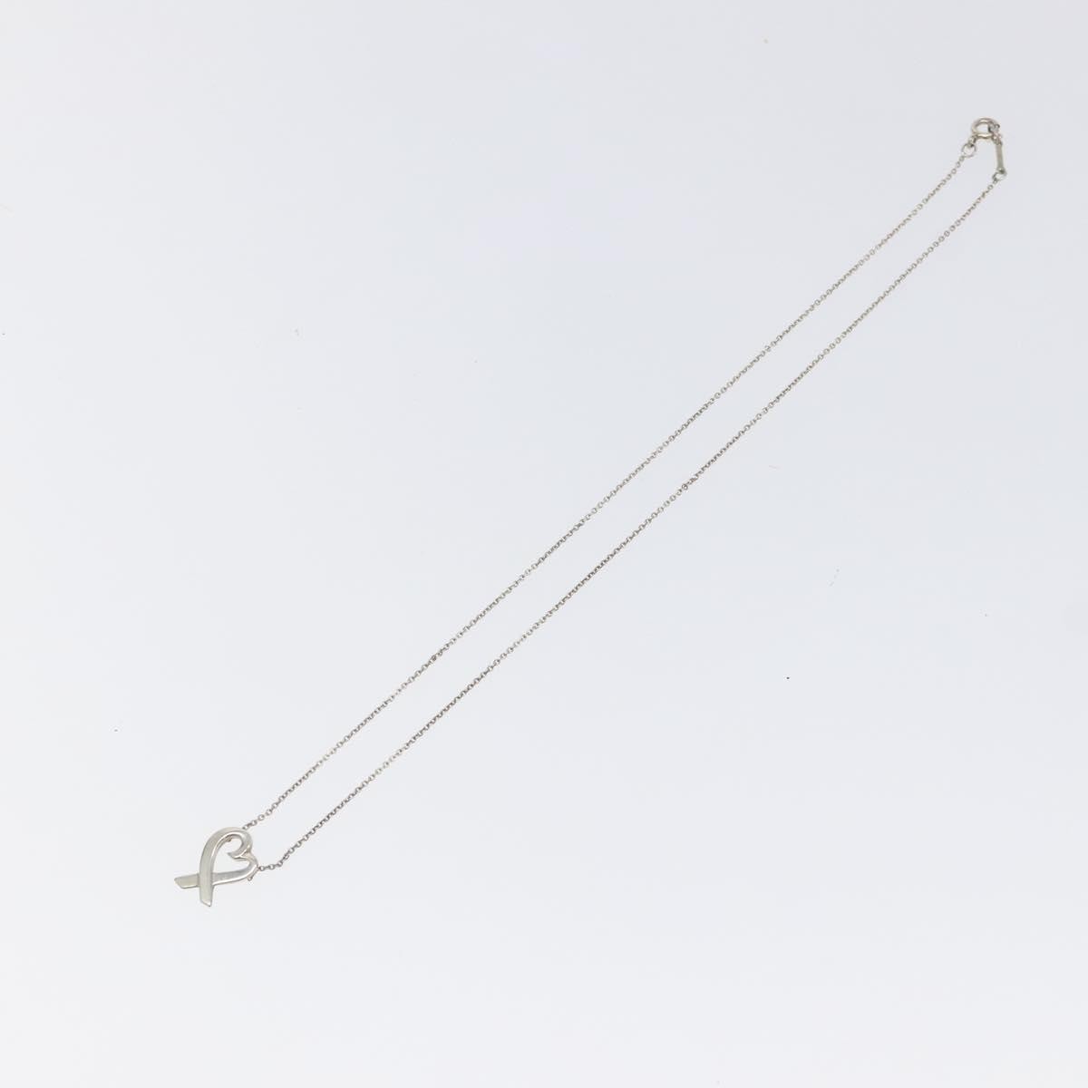 Tiffany & Co. Paloma Picasso Loving Heart Pendant Necklace Silver 925, SILVER, SILVER, Necklace