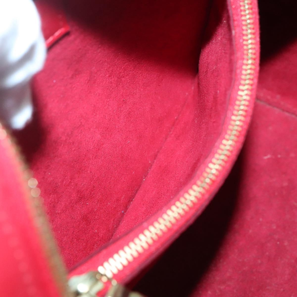 Louis Vuitton Pont Neuf Handbag Epi Leather, RED, LEATHER, Handbag