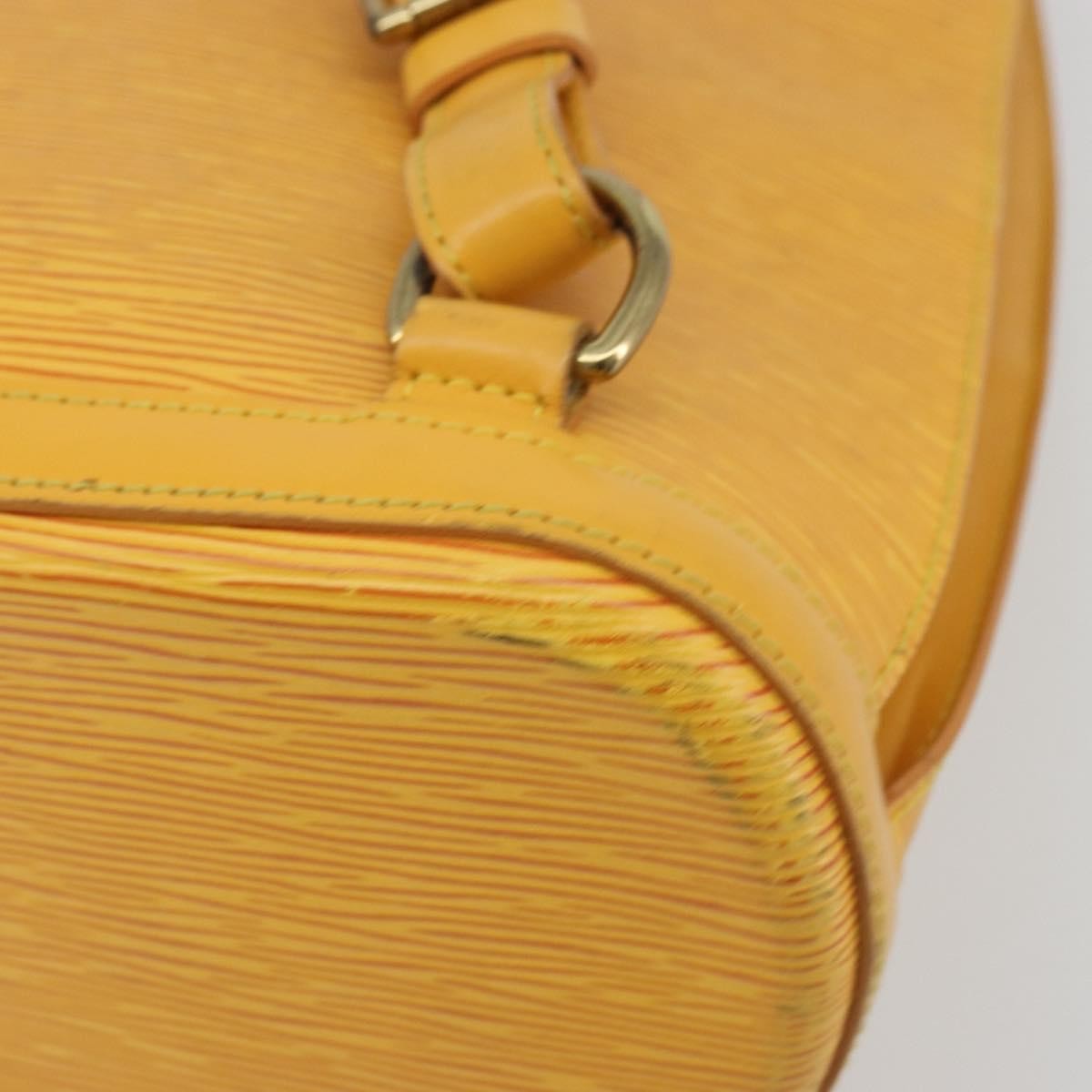 Louis Vuitton Gobelins Backpack Epi Leather, Yellow, Leather, Backpack