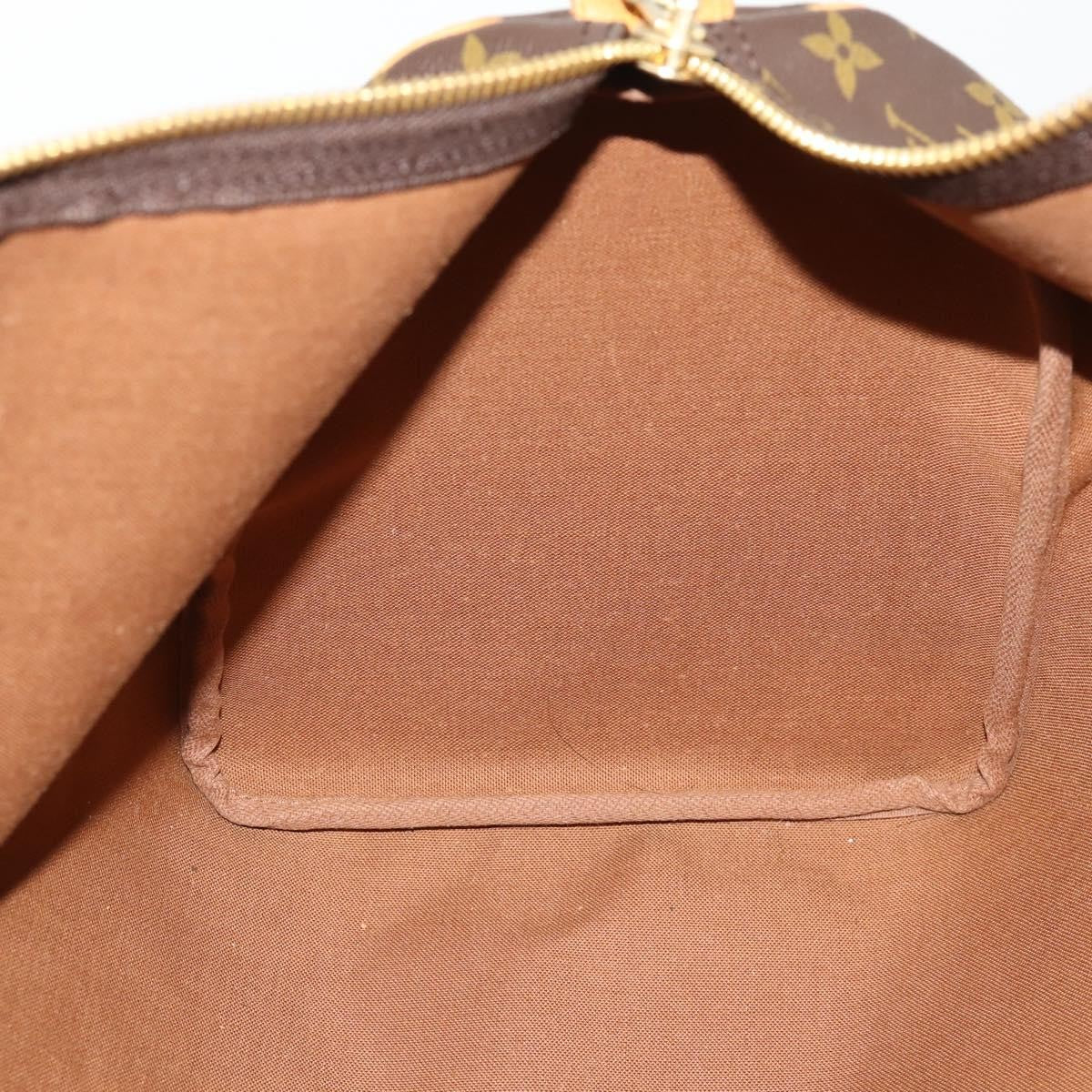 Louis Vuitton Keepall Bag Monogram Canvas, BROWN, CANVAS, Travel bag