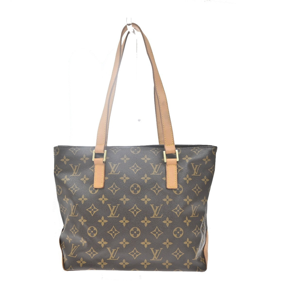 Louis Vuitton Cabas Piano Monogram Canvas, BROWN, LEATHER, Shoulder bag