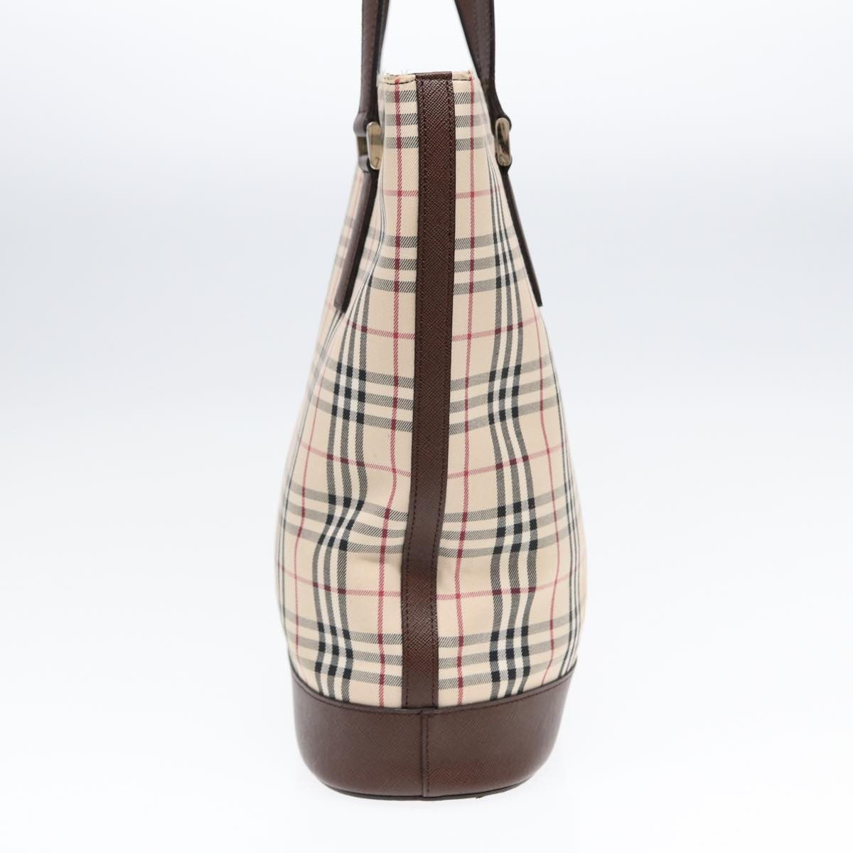 Burberry Nova Check Tote canvas check pattern, BEIGE, CANVAS, Tote bag
