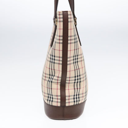 Burberry Nova Check Tote canvas check pattern, BEIGE, CANVAS, Tote bag