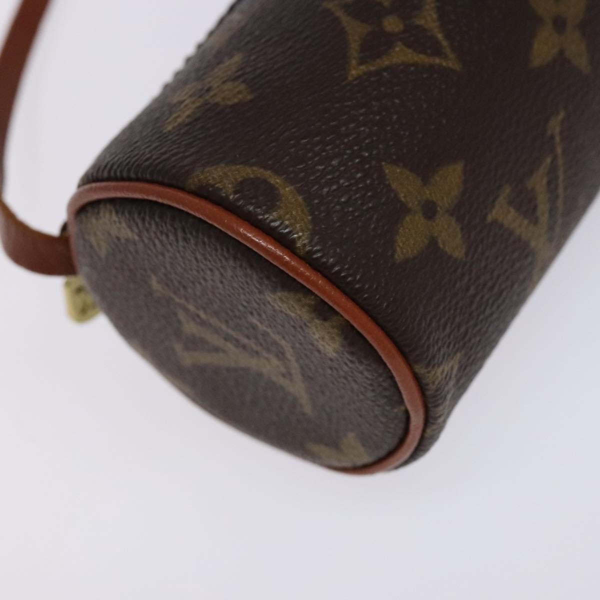 Louis Vuitton Papillon Pochette Monogram Canvas, BROWN, CANVAS, Handbag