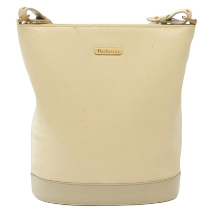 Burberry Shoulder Bag Leather, BEIGE, LEATHER, Shoulder bag