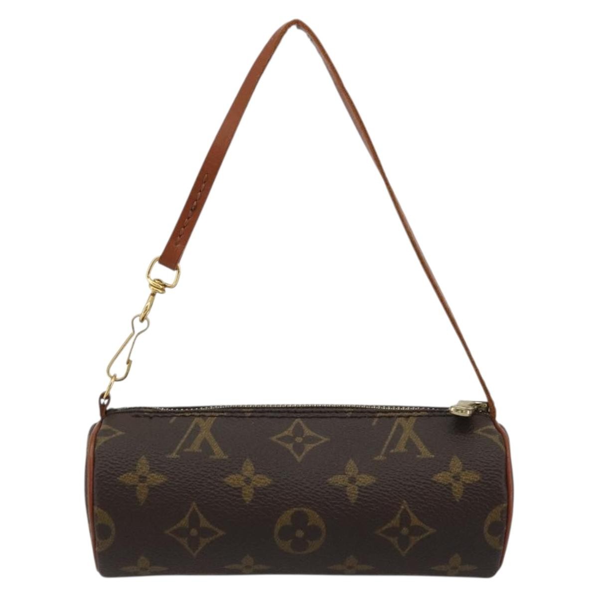 Louis Vuitton Papillon Pochette Monogram Canvas, Brown, Canvas, Clutch