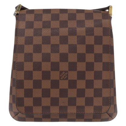 Louis Vuitton Musette Salsa Handbag Damier Canvas, BROWN, CANVAS, Shoulder bag