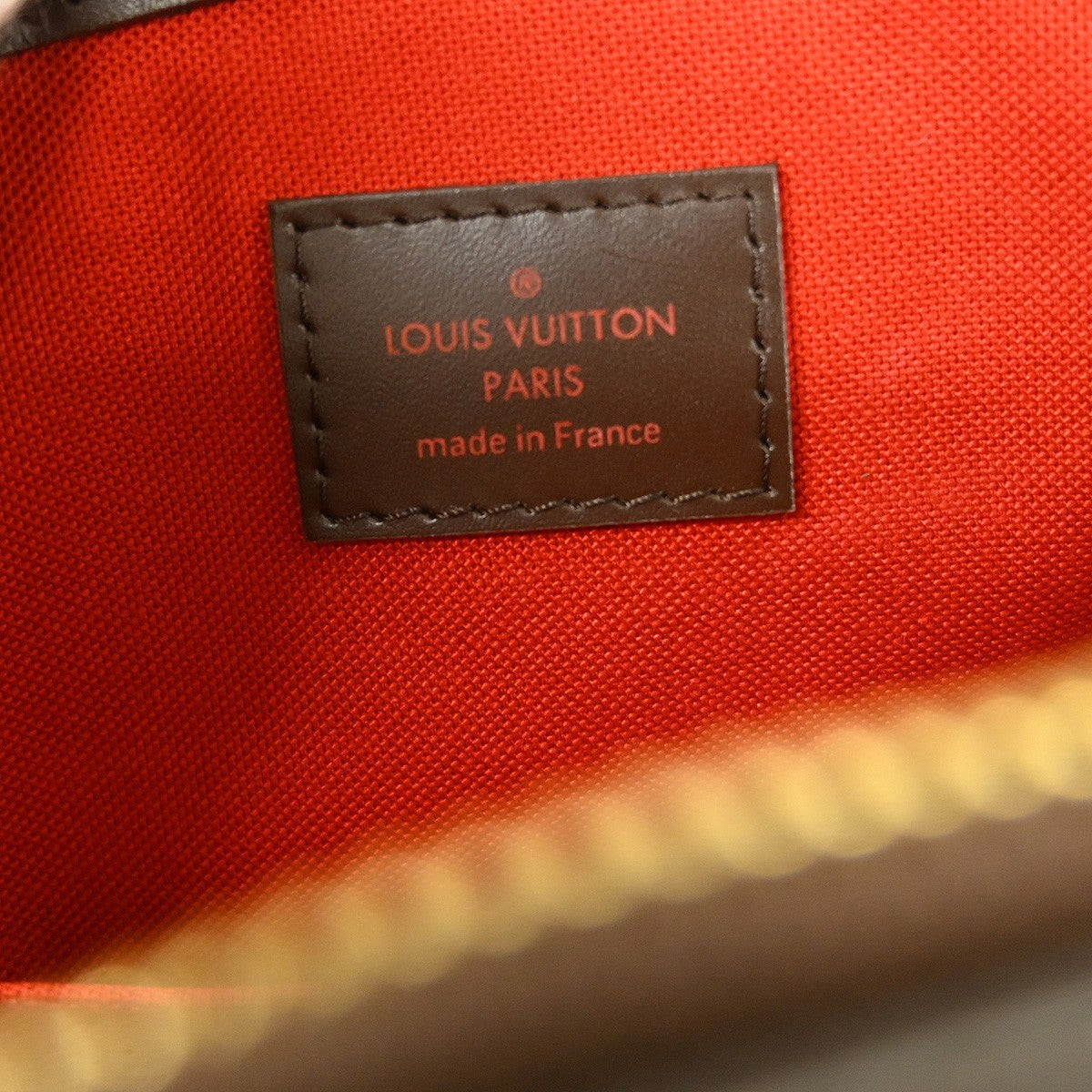 Louis Vuitton Verona Handbag Damier, Brown, Canvas, Shoulder Bag