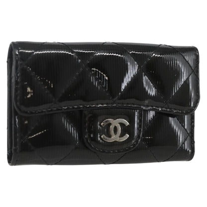 Chanel Vintage CC Keychain Metal, BLACK, EMERALD, Charms and Keychains