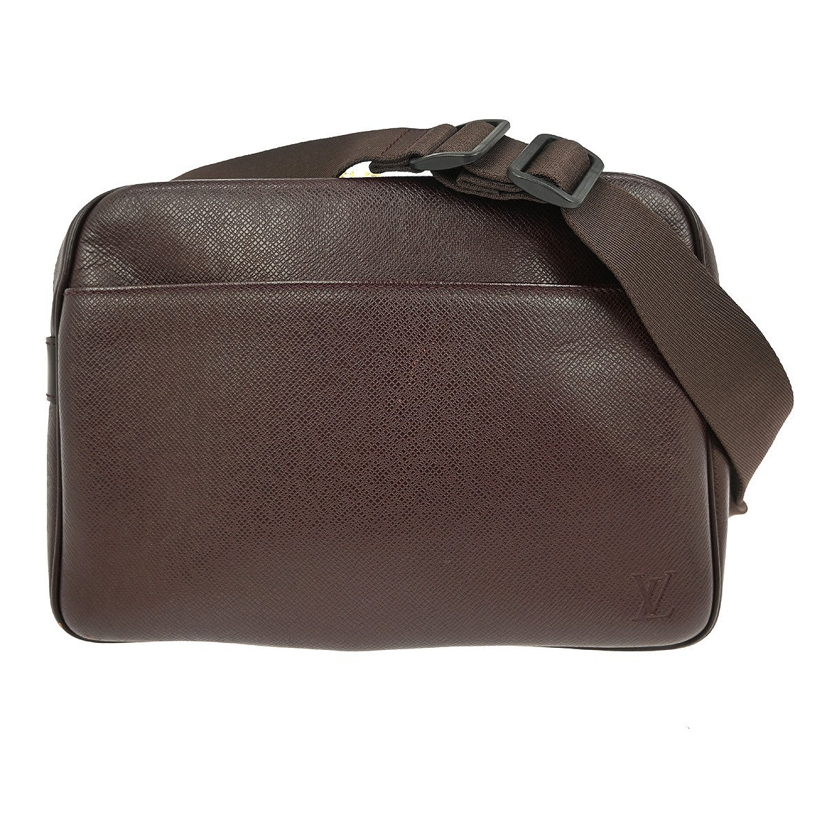 Louis Vuitton Reporter Bag Taiga Leather, PURPLE, LEATHER, Shoulder bag
